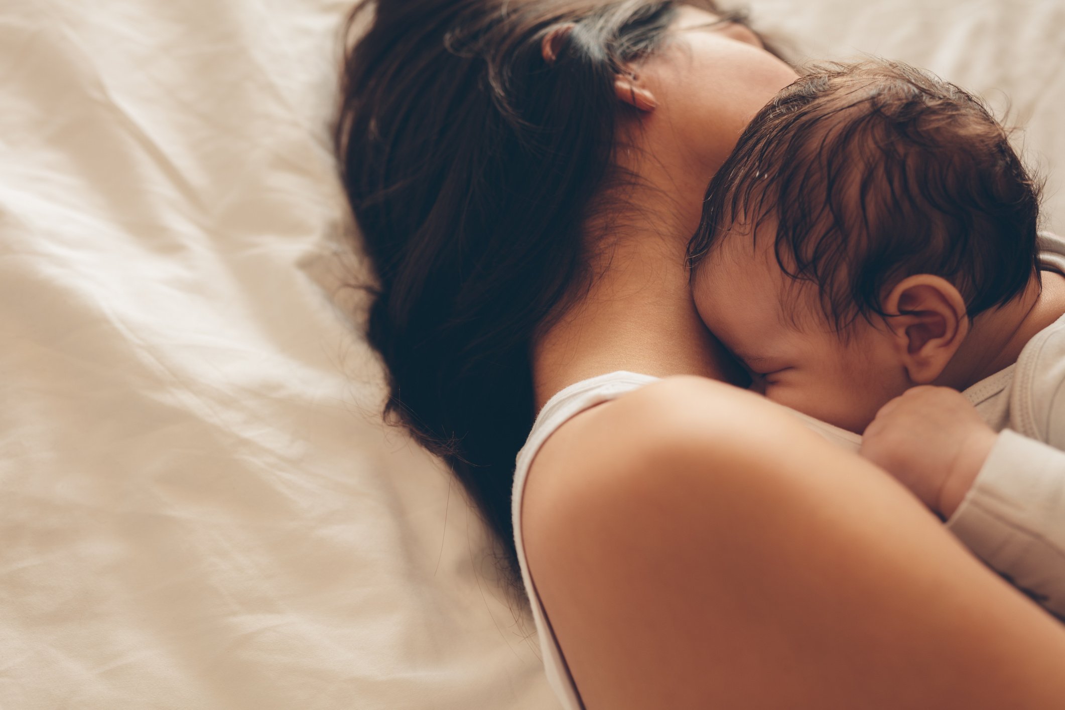 Newborn Baby Boy Sleeping  